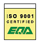 ISO 9001 certified system ISO 9001 certified by EQA - European Quality Assurance Limited, U.K.
